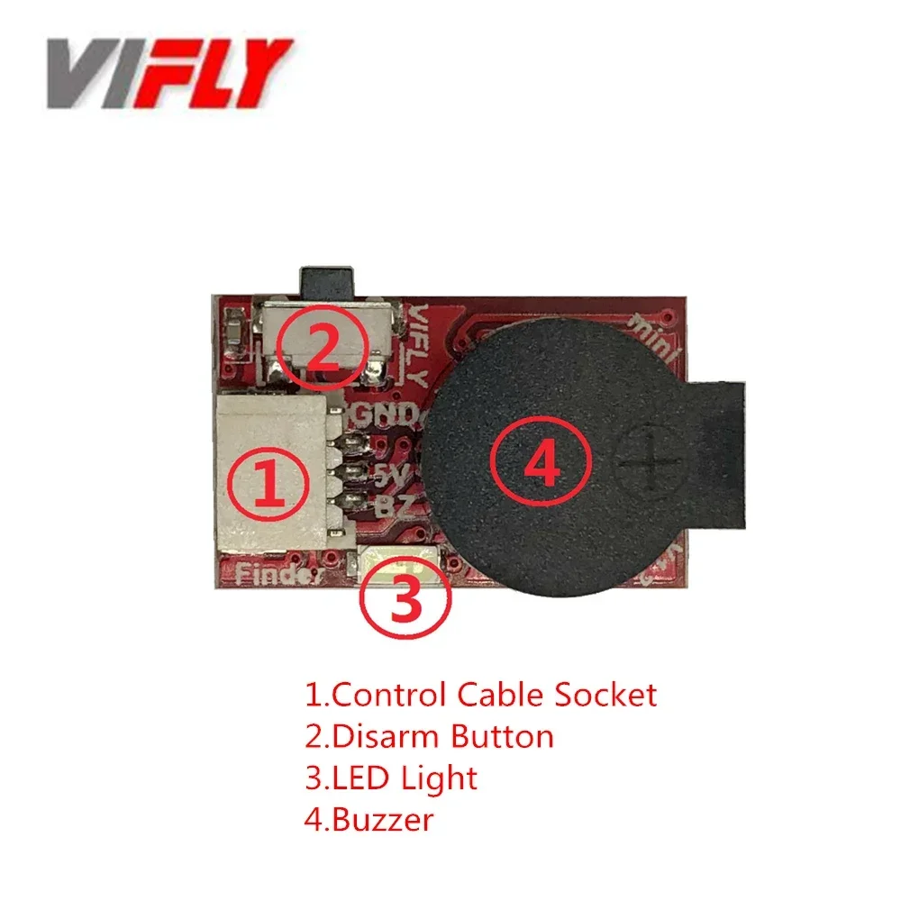Foxeer Reaper F4 128K 65A Esc - VIFLY Finder Mini Micro FPV Buzzer