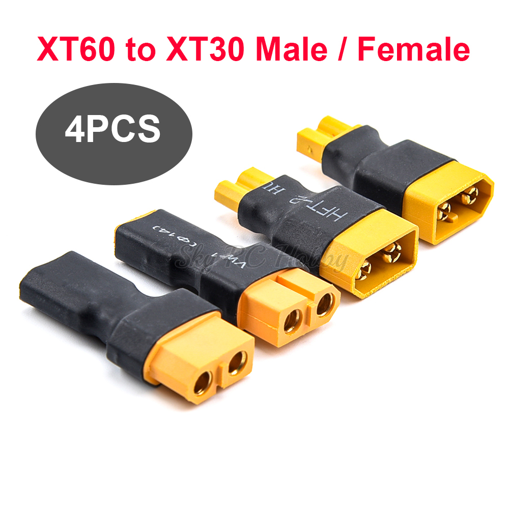 4PCS Male / Female XT60 to XT3 - Radiomaster Ranger 2.4Ghz Elrs Module 评论和价格