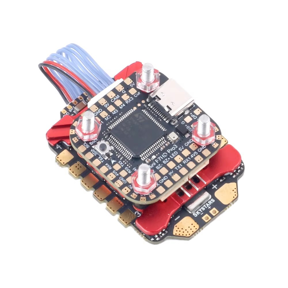 SKYSTARS 20×20 Mini Stack F722 - Foxeer Reaper F4 128K 65A Esc 评论和价格